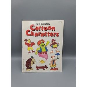 How to Draw Cartoon Characters Paperback By Renzo Barto 1994